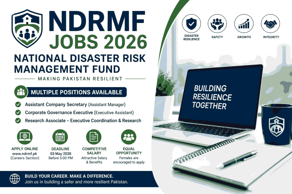 National Disaster Risk Management Fund NDRMF Jobs 2026 – Apply Online