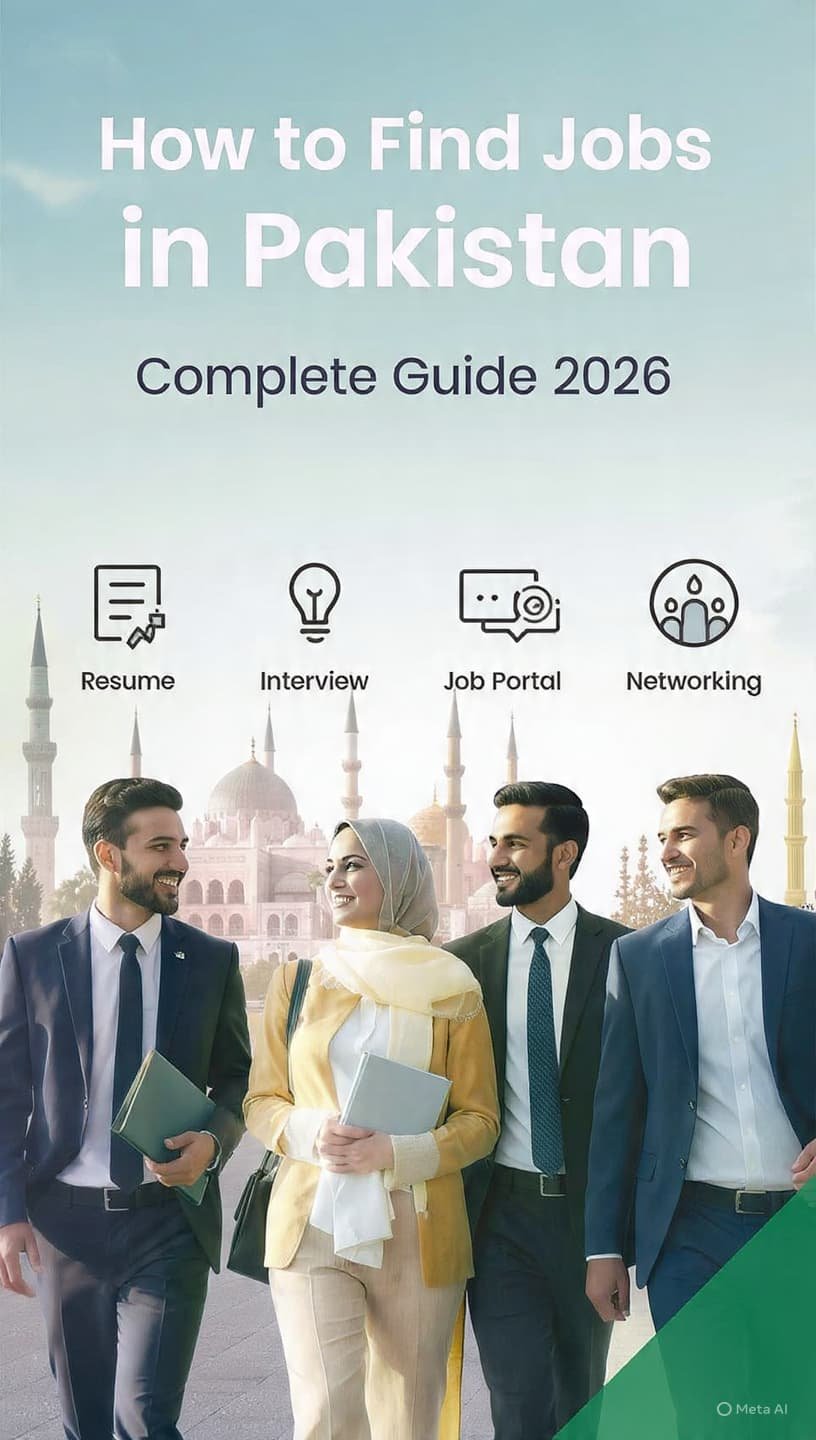 How to Find Jobs in Pakistan – A Complete Guide 2026 Job Search Tips, Portals & Strategies