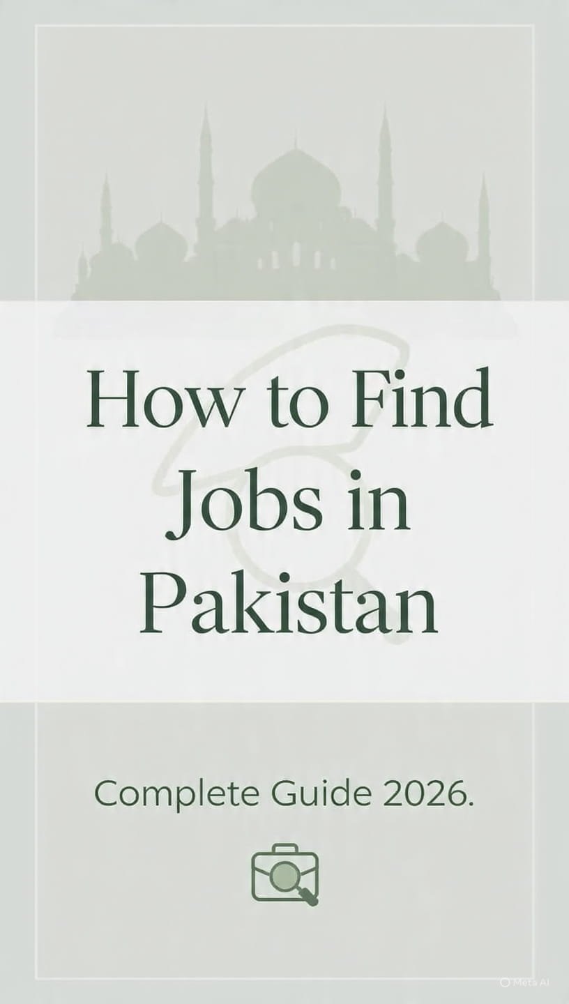 How to Find Jobs in Pakistan – A Complete Guide 2026