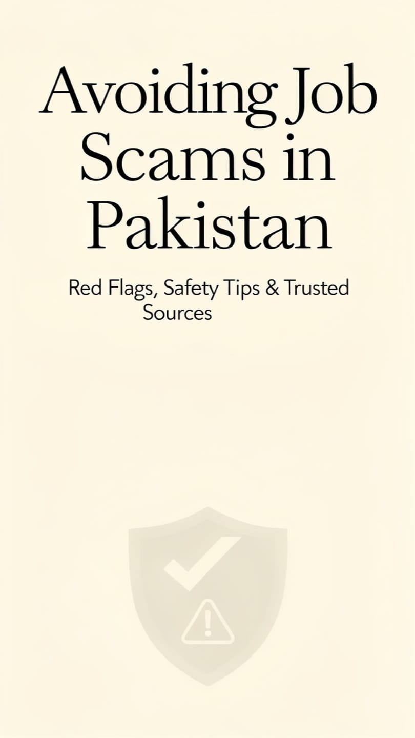 Warning Signs of Job Scams in Pakistan